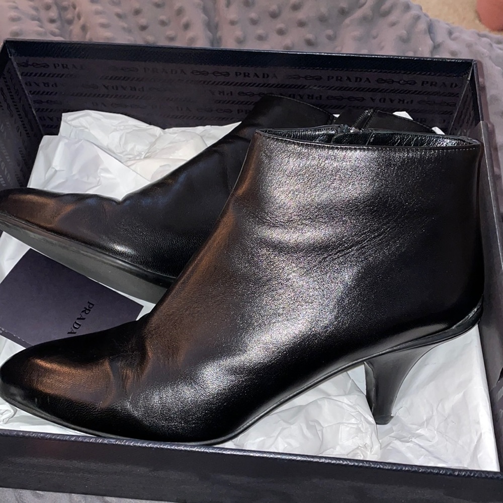 Black Prada Boots